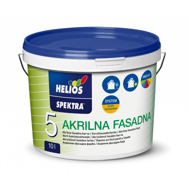 SPEKTRA akrylátová fasádní barva B1 10l