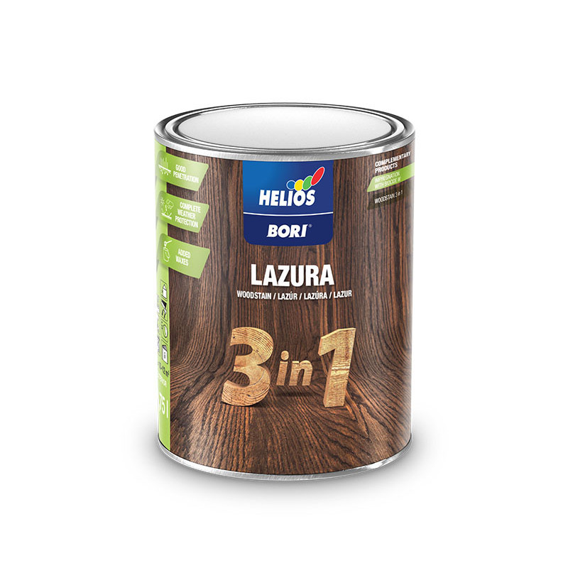 Bori lazura 3v1 bezbarvá 2,5l