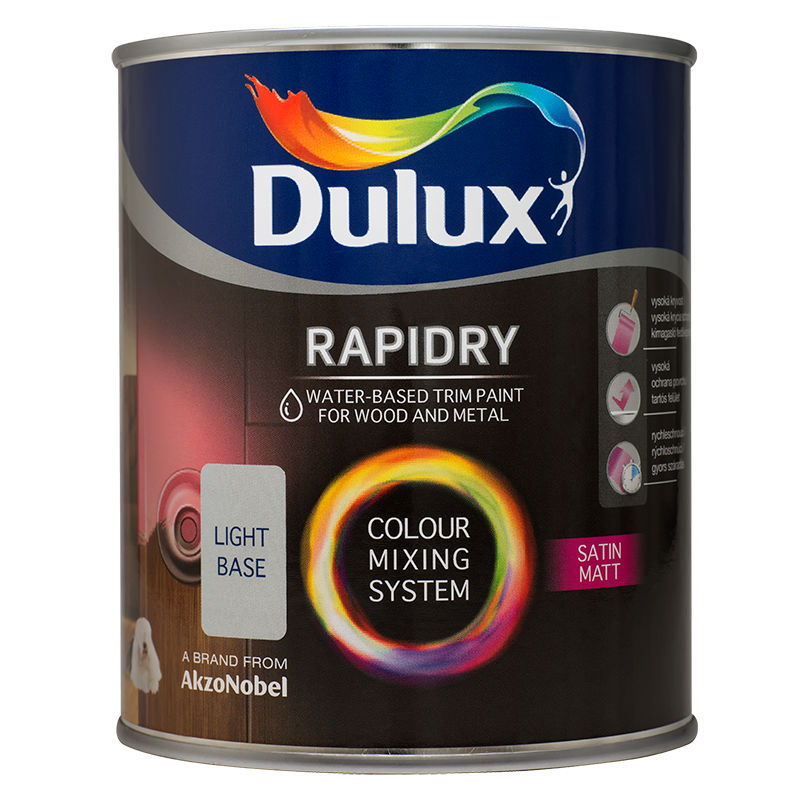 Dulux Rapidry Satin Matt base light 4,5L