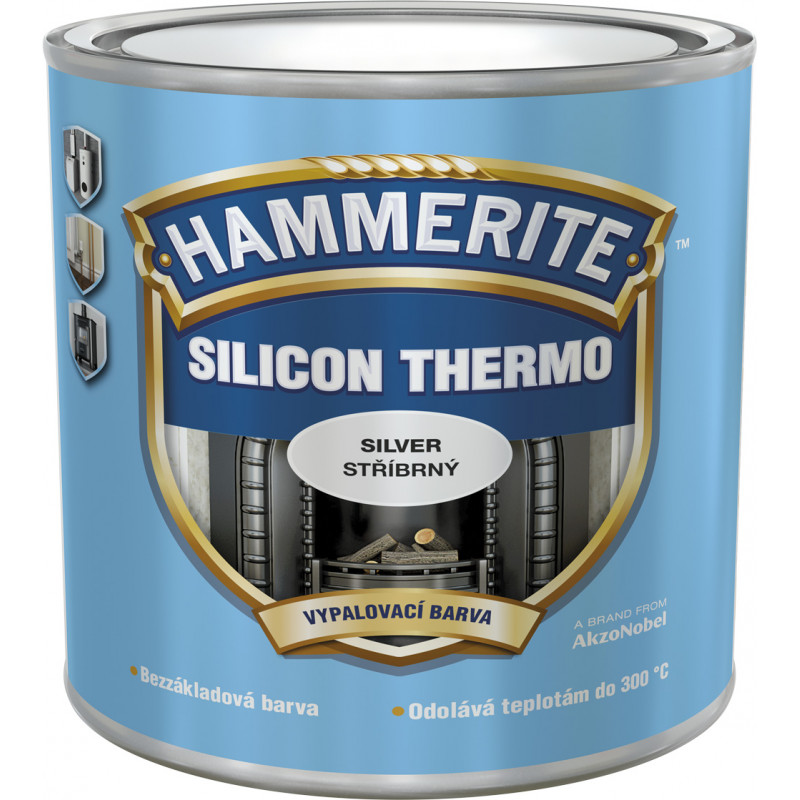 Hammerite Silicon Thermo černý 0,25L