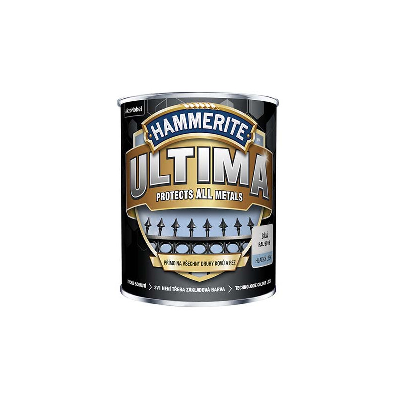 Hammerite ULTIMA antracit 0,75L