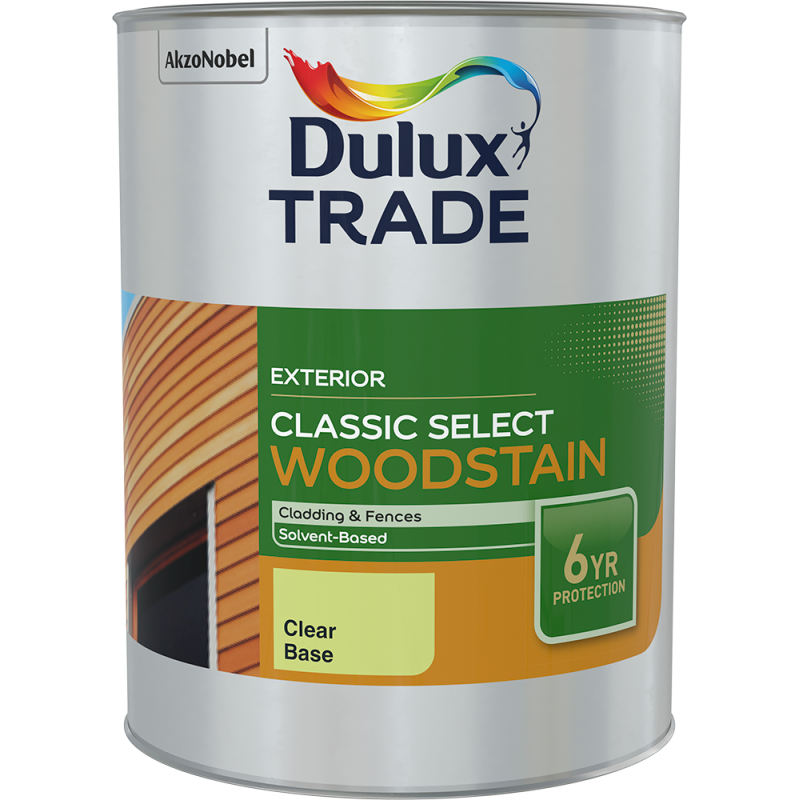 Dulux Classic Select Woodstain base Clear 1L