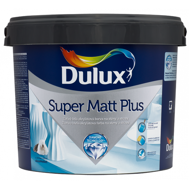 Dulux Super Matt Plus 3L